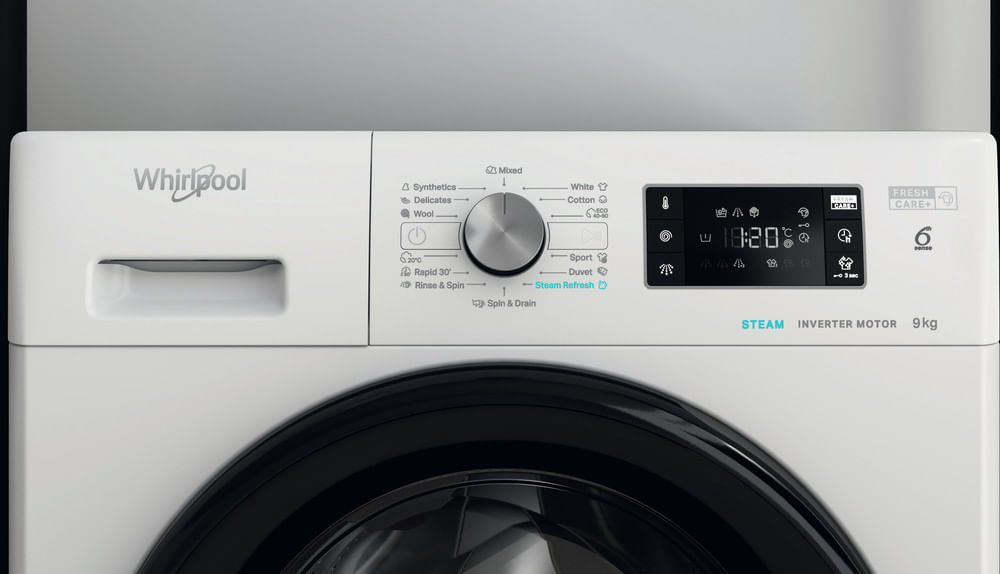 Whirlpool FFB 9479 BV EE Elöltöltős mosógép - 9 Kg, 1400 Fordulat/perc, A Energiaosztály