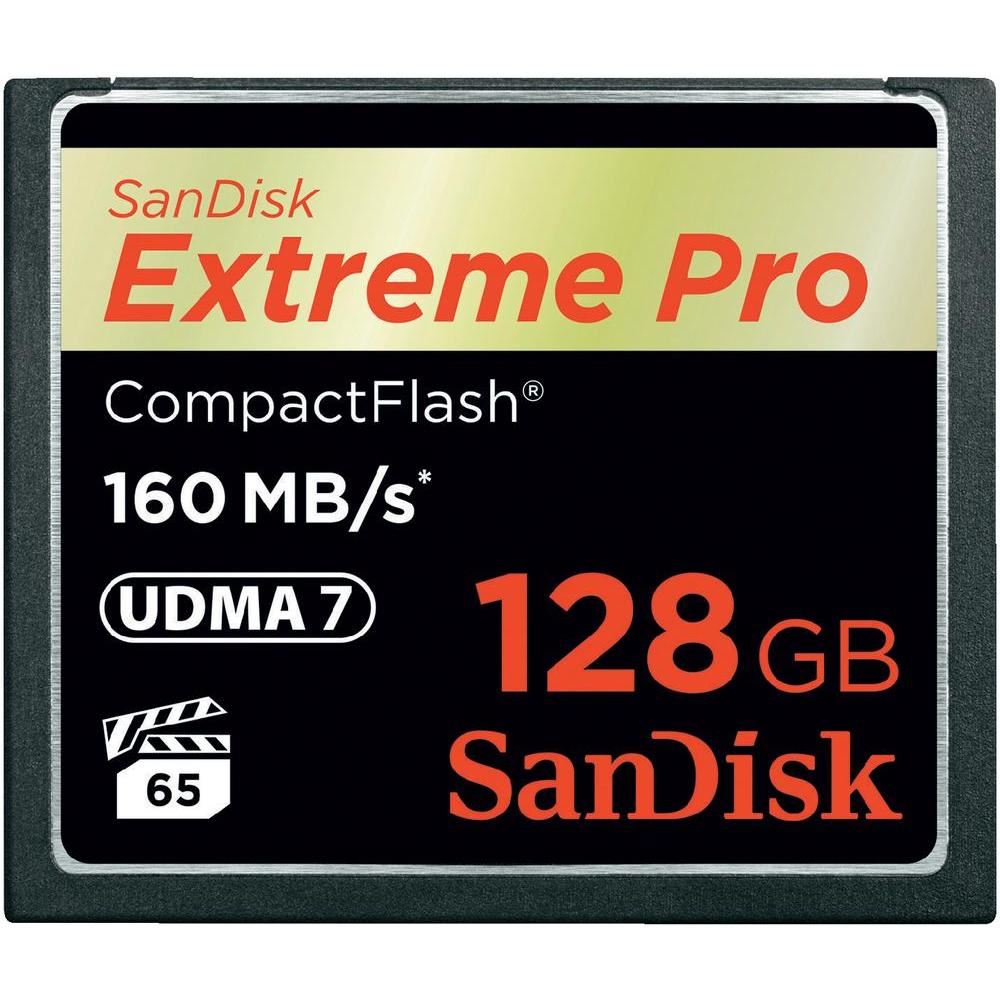 128GB Compact Flash Sandisk Extreme Pro (SDCFXPS-128G-X46 / 123845) 128GB Compact Flash Sandisk Extreme Pro (SDCFXPS-128G-X46 / 123845)