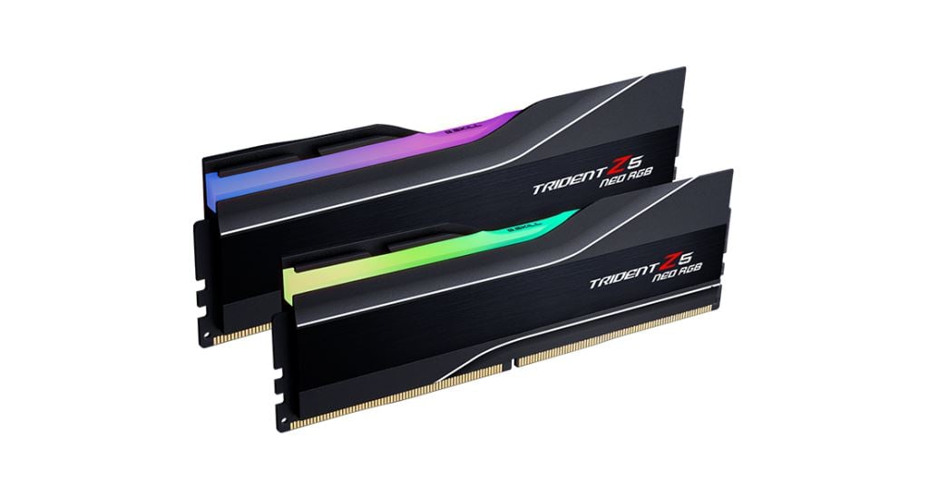 32GB 6000MHz DDR5 RAM G.Skill Trident Z5 Neo RGB CL30 (2x16GB) (F5-6000J3038F16GX2-TZ5NR) 32GB 6000MHz DDR5 RAM G.Skill Trident Z5 Neo RGB CL30 (2x16GB) (F5-6000J3038F16GX2-TZ5NR)