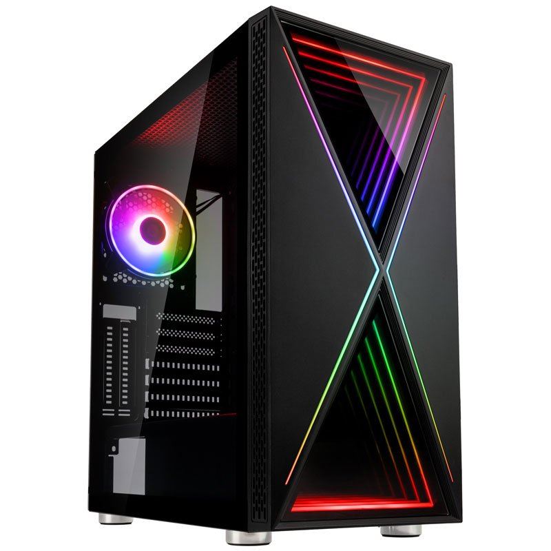 Kolink Void X táp nélküli ablakos ház fekete Kolink Void X táp nélküli ablakos ház fekete