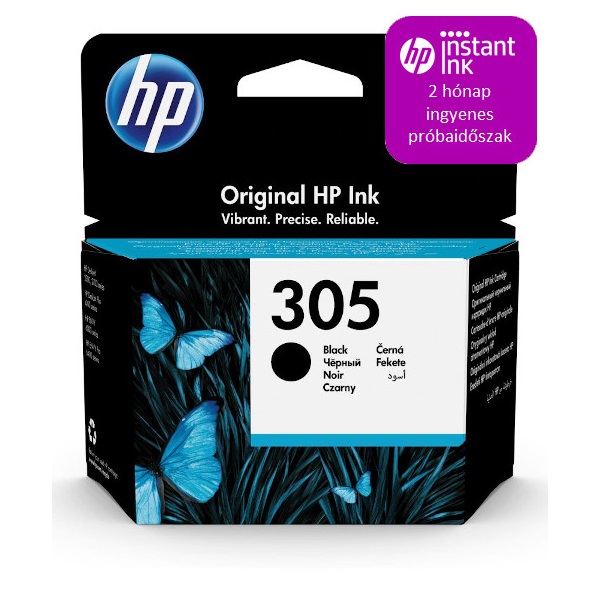 HP 305 tintapatron fekete (3YM61AE) HP 305 tintapatron fekete (3YM61AE)