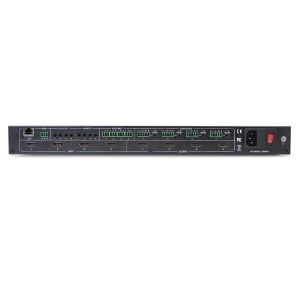 PROCONNECT Mátrix switch HDMI 2.0, 4x4, 4:4:4 (PC-MXB44VMP)
