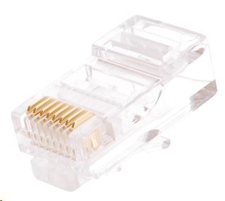 Nikomax UTP Dugó, Cat5e, 8P8C-R ,háromcsapos tű, 50µ 100db (NMC-RJ88RZ50UD1-100) Nikomax UTP Dugó, Cat5e, 8P8C-R ,háromcsapos tű, 50µ 100db (NMC-RJ88RZ50UD1-100)