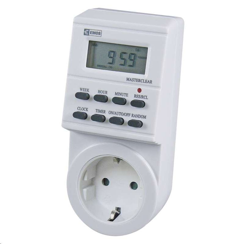 Emos P5521 digitális időkapcsoló ts-ed1 aljzat