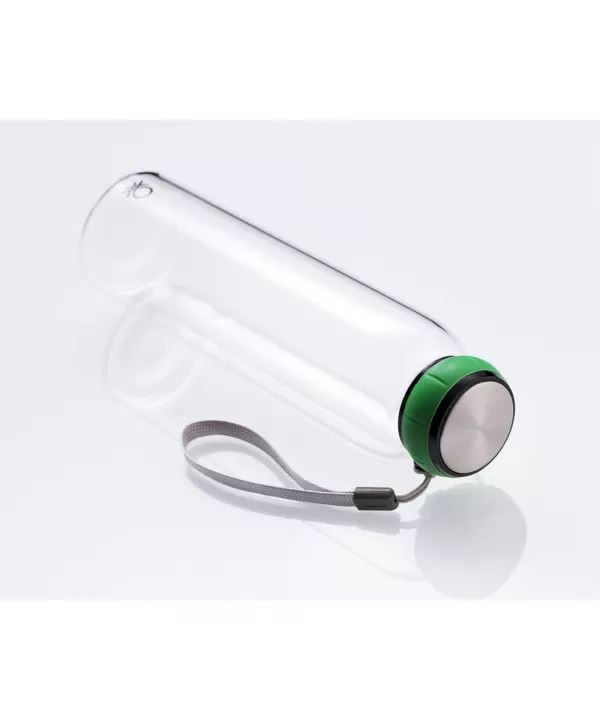 Benetton BE-0301 boroszilikát üveg palack zöld kupakkal 550ml