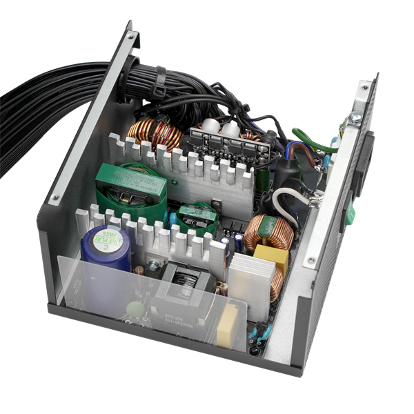 DeepCool PK750D  80 Plus Bronze Aktív PFC 750W 12cm Tápegység 