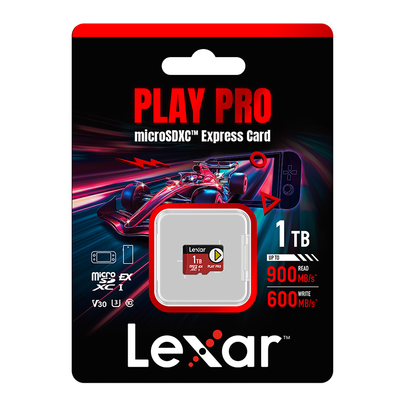 Lexar PLAY Pro microSD Express 7.1 1TB memóriakártya