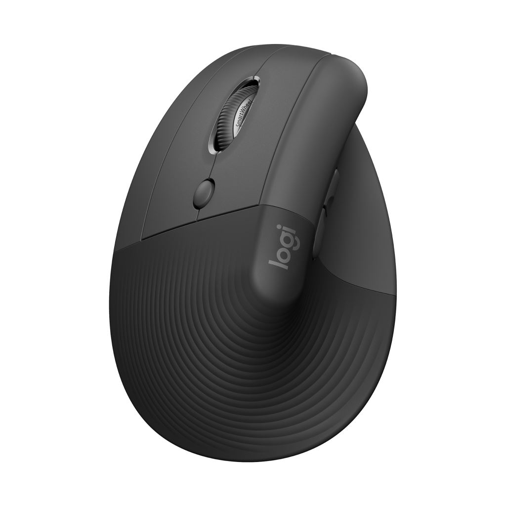 Logitech Lift balkezes függőleges ergonómikus vezeték nélküli egér grafitszürke (910-006474) Logitech Lift balkezes függőleges ergonómikus vezeték nélküli egér grafitszürke (910-006474)