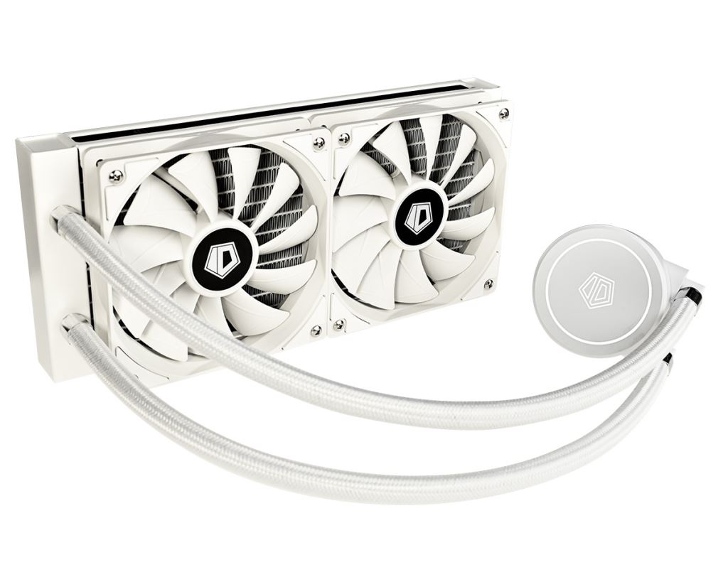 ID-Cooling FROSTFLOW X 240 SNOW univerzális CPU vízhűtés fehér