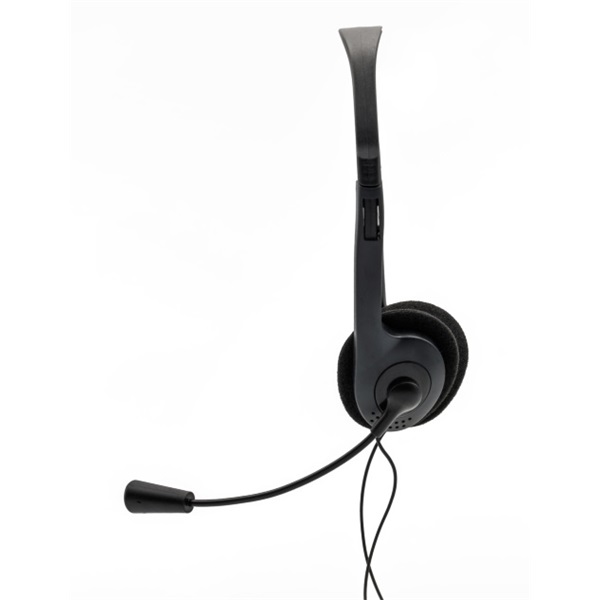 IRIS F-14 vezetékes headset fekete