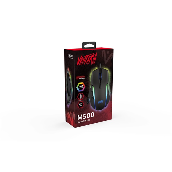 Ventaris M500 gamer egér fekete Ventaris M500 gamer egér fekete