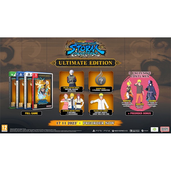 Naruto x Boruto: Ultimate Ninja Connections Ultimate Edition Nintendo Switch játékszoftver