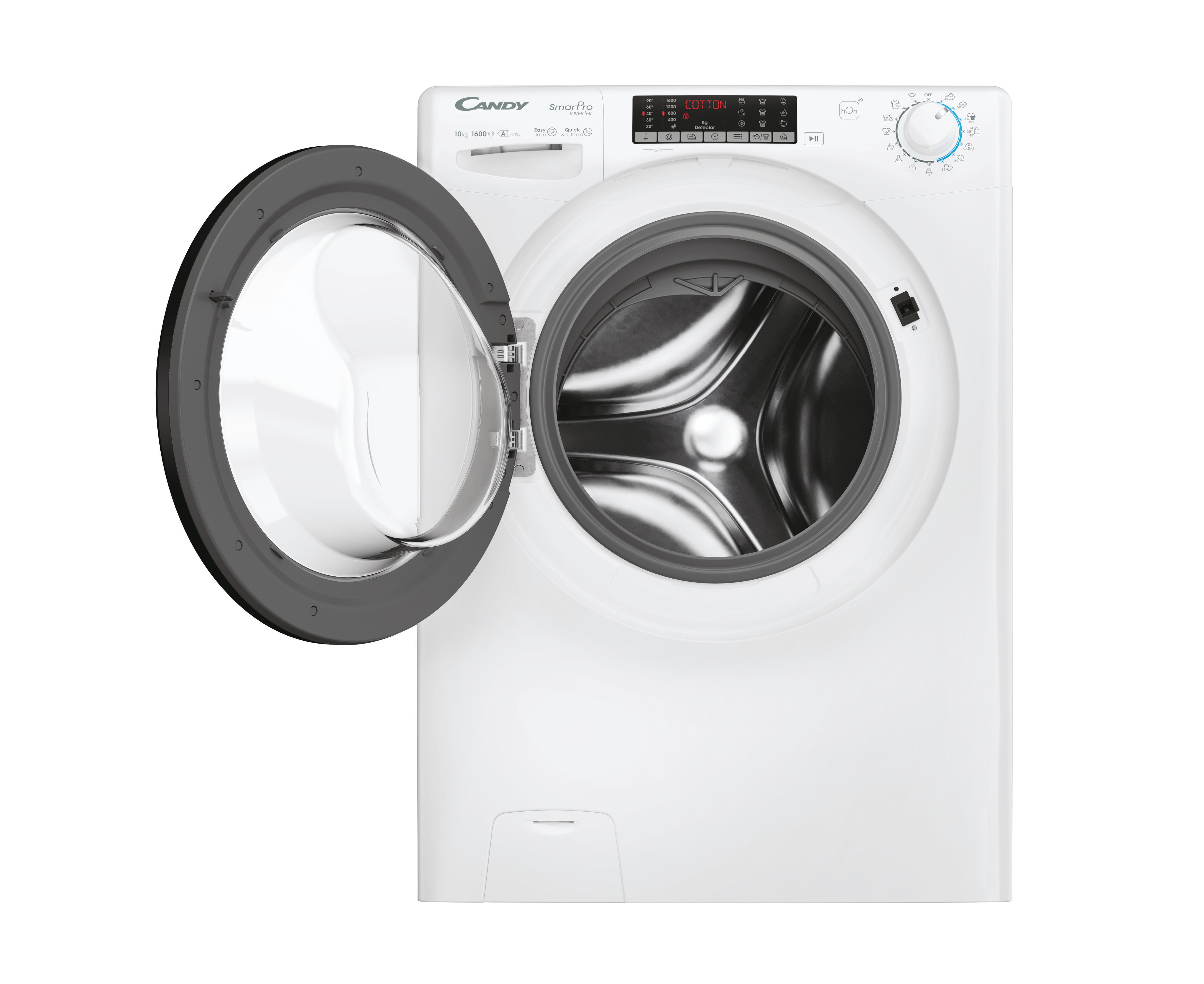 Candy CSO6106TWMB6/1-S Elöltöltős mosógép - 10 kg, 1600 ford./perc, A Energiaosztály, Gőz technológia, Smart Pro Inverter 