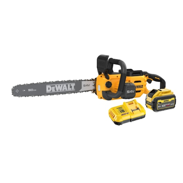DEWALT 54V XR FLEXVOLT 50cm  1×3Ah/9Ah Láncfűrész akkumulátorral és töltővel