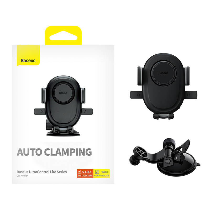 Car holder Baseus UltraControl Lite Series (Black)