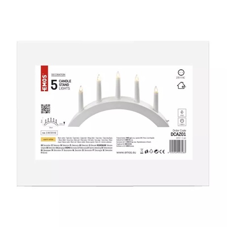 Emos DCAZ01 LEDES GYERTYA PIRAMIS Emos DCAZ01 LEDES GYERTYA PIRAMIS