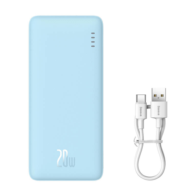 Baseus Airpow powerbank 10000mAh 20W  Kék 