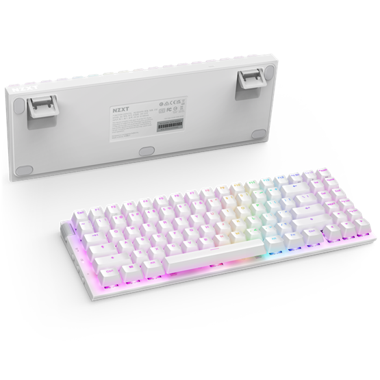  NZXT  KB-002NW-UK Function 2 MiniTKL billentyűzet  Fehér   UK layout 