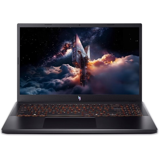 Acer Nitro V 15 ANV15-52-552Q 15,6" FHD IPS 165Hz i5 13420H 16GB  1TB SSD GeForce RTX 5060 8GB Notebook  Obszidiánfekete