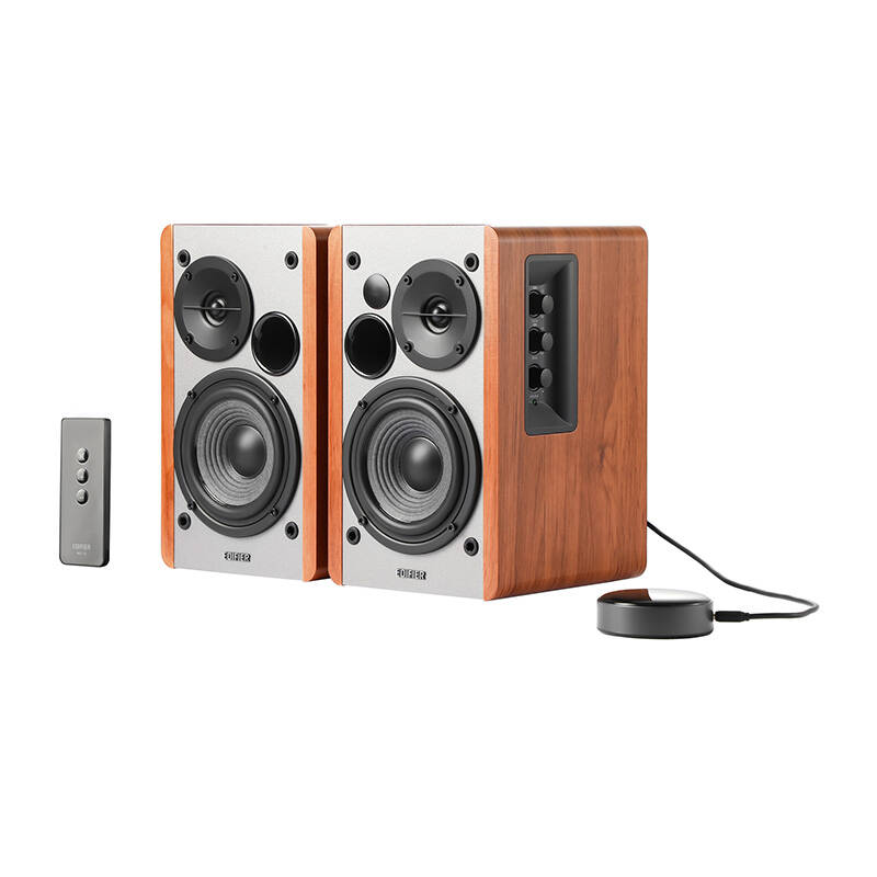 Edifier R1280T with WiiM Mini hangszóró 2.0 Barna Edifier R1280T with WiiM Mini hangszóró 2.0 Barna