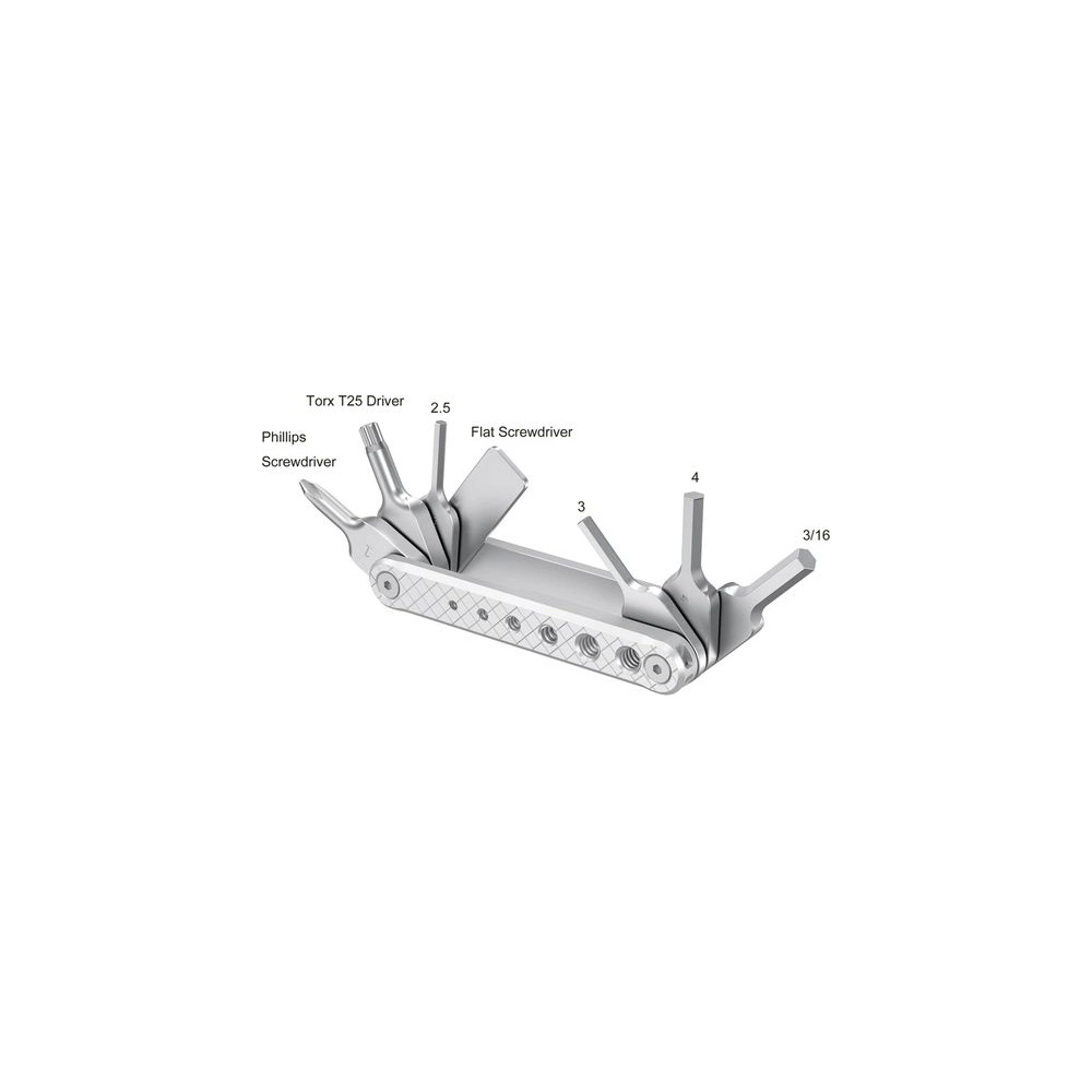 SMALLRIG Folding Tool Set with Screwdrivers and Wrenches AAK2213D