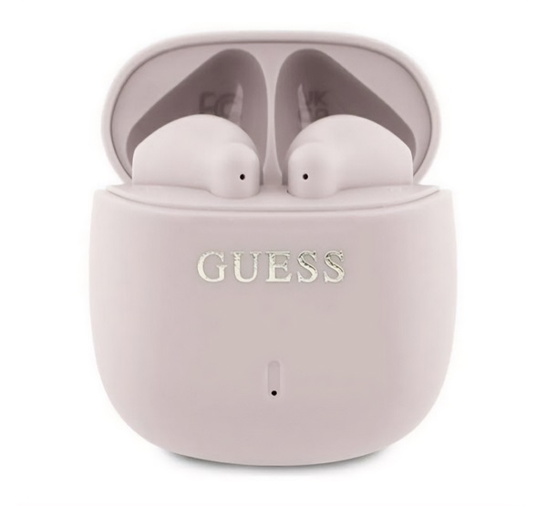 CG MOBILE GUESS PRINTED CLASSIC LOGO bluetooth fülhallgató SZTEREO (v5.3, TWS, mikrofon, IPX4 + töltőtok) RÓZSASZÍN (GUTWSJ14ESGP)