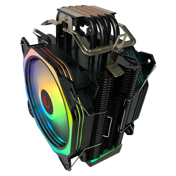 Rampage  OCTAGON C60  max dB  96,84 m3/h 4 pin csatlakozó  2x12cm CPU Cooler  