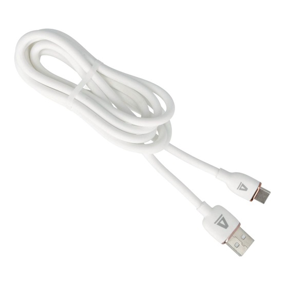  AVAX CB620 CREAMY+ USB A - Type C 2.4A 1,5m gyorstöltő kábel  Fehér-roséarany 