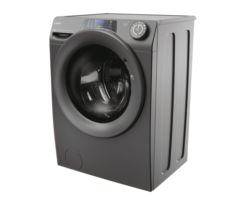 Candy RP 696BWMRR/1-S Elöltöltős mosógép – 9 kg, 1600 ford./perc, A Energiaosztály, Wi-Fi + BLE, Steam Hygiene Plus, Speed-Drive Inverter, Antracit Candy RP 696BWMRR/1-S Elöltöltős mosógép – 9 kg, 1600 ford./perc, A Energiaosztály, Wi-Fi + BLE, Steam Hygiene Plus, Speed-Drive Inverter, Antracit