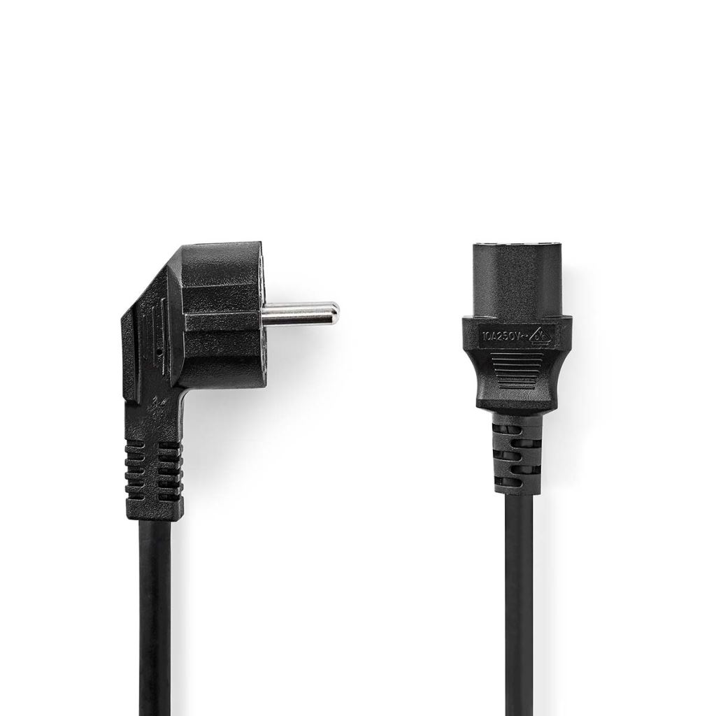 Nedis IEC-320-C13 tápkábel 2m fekete (CEGL10000BK20)