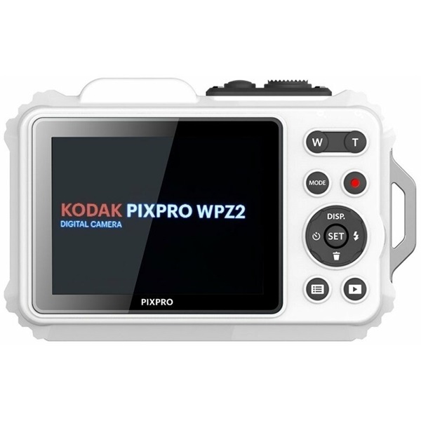 Kodak Pixpro WPZ2 vízálló, porálló, ütésálló digitális fényképezőgép, fehér Kodak Pixpro WPZ2 vízálló, porálló, ütésálló digitális fényképezőgép, fehér