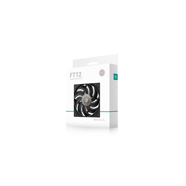 DeepCool Cooler 12cm  FT12  32dB max.127,42 m3/h 3pin csatlakozó 