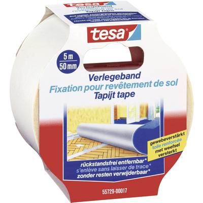 Kétoldalú ragasztószalag 5m x 50 mm Tesa® 55729 Kétoldalú ragasztószalag 5m x 50 mm Tesa® 55729