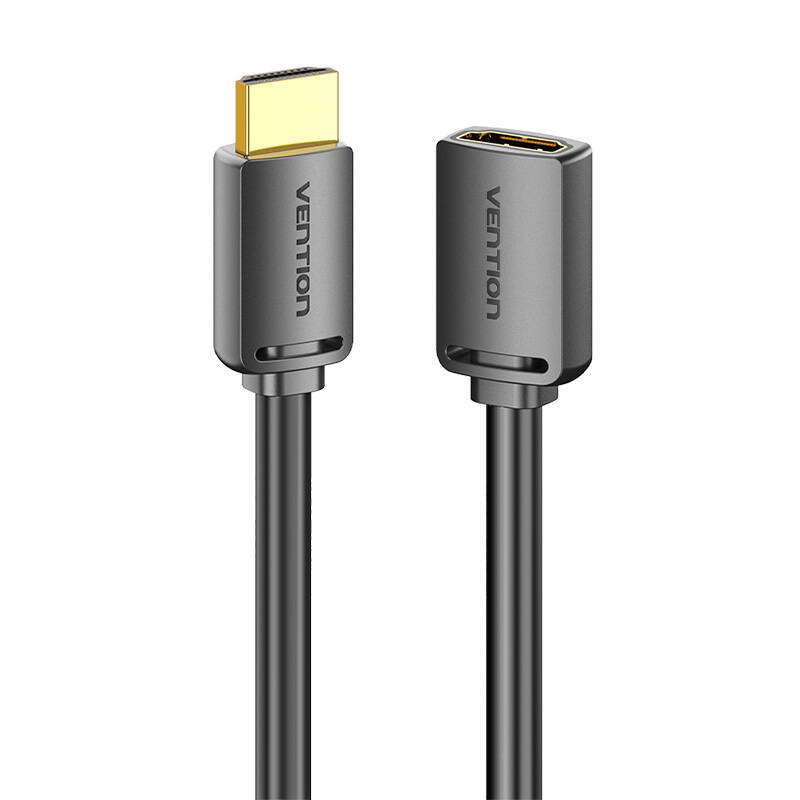 HDMI-A Male to HDMI-A Female 4K HD PVC Cable 3m Vention AHCBI (Black) HDMI-A Male to HDMI-A Female 4K HD PVC Cable 3m Vention AHCBI (Black)