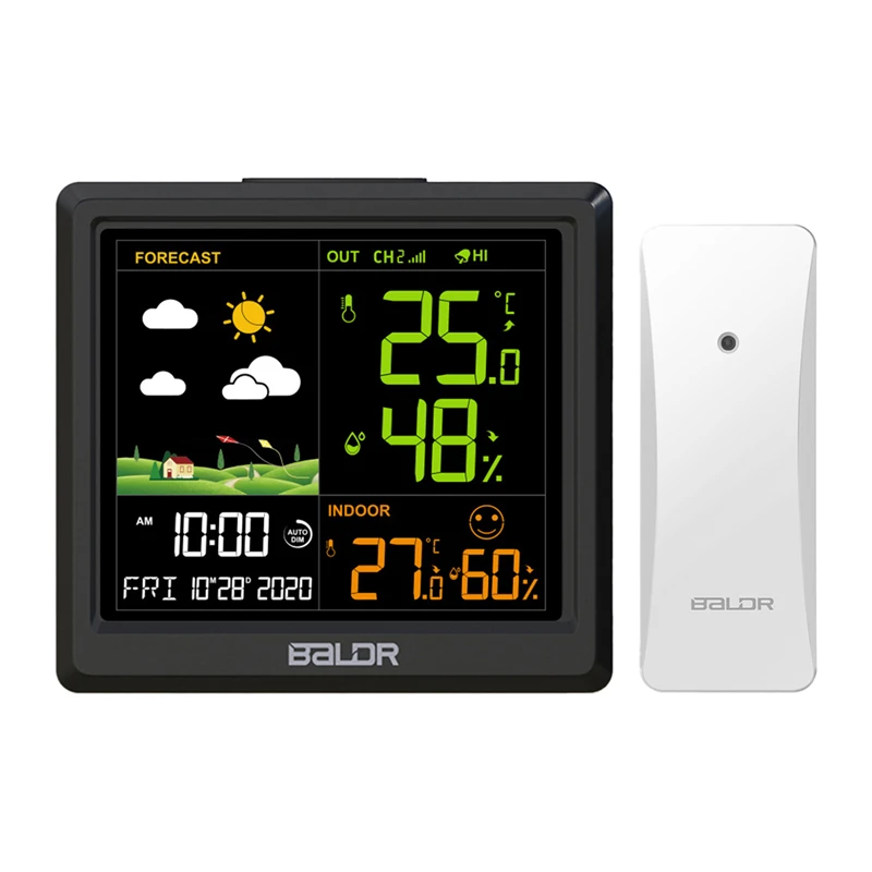 BALDRTHERM B0389WST2H2-V1 időjárásállomás kültéri érzékelővel