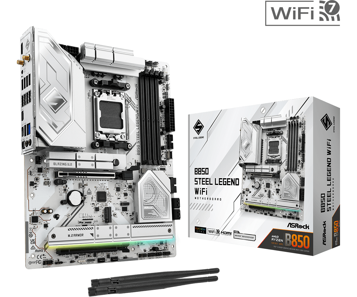 ASRock B850 STEEL LEGEND WIFI Alaplap
