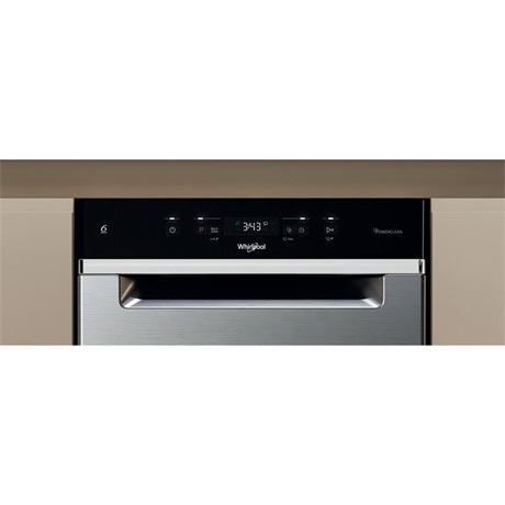 Whirlpool WH3UC10BS7A0X   10 terítékes keskeny beépíthető mosogatógép