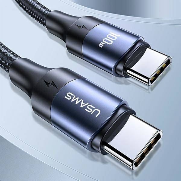 Usams SJ524USB01 Type-C -Type-C gyorstöltő kábel 100W, 120cm (1375899) Usams SJ524USB01 Type-C -Type-C gyorstöltő kábel 100W, 120cm (1375899)