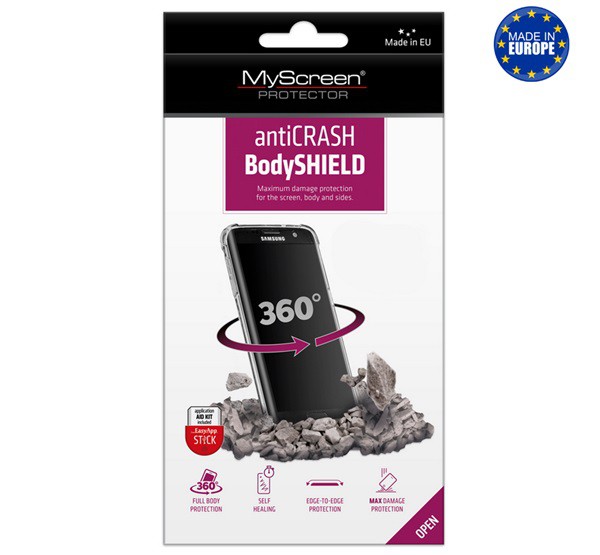 MYSCREEN ANTI CRASH BODY SHIELD védő fólia (első, hátsó, oldalsó, extra karcálló, 3H) ÁTLÁTSZÓ [Apple iPhone 6S Plus 5.5]