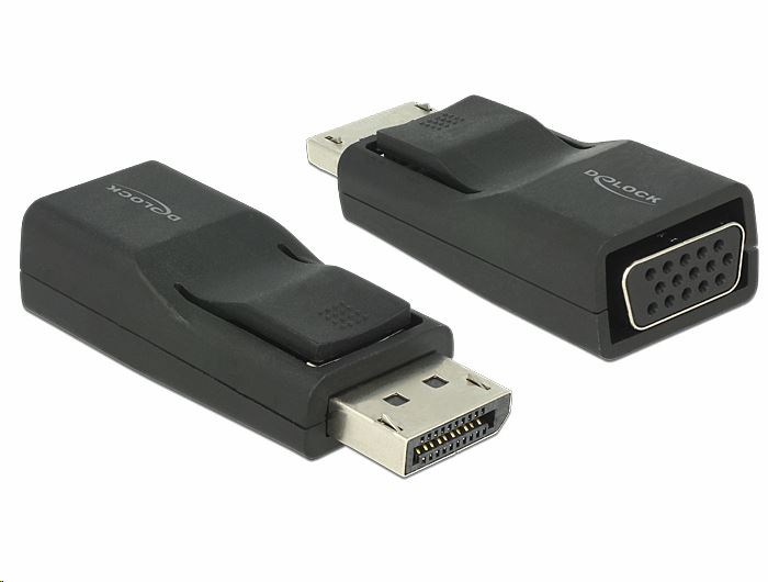 DeLock 65653 DisplayPort 1.2 apa -> VGA adapter DeLock 65653 DisplayPort 1.2 apa -> VGA adapter