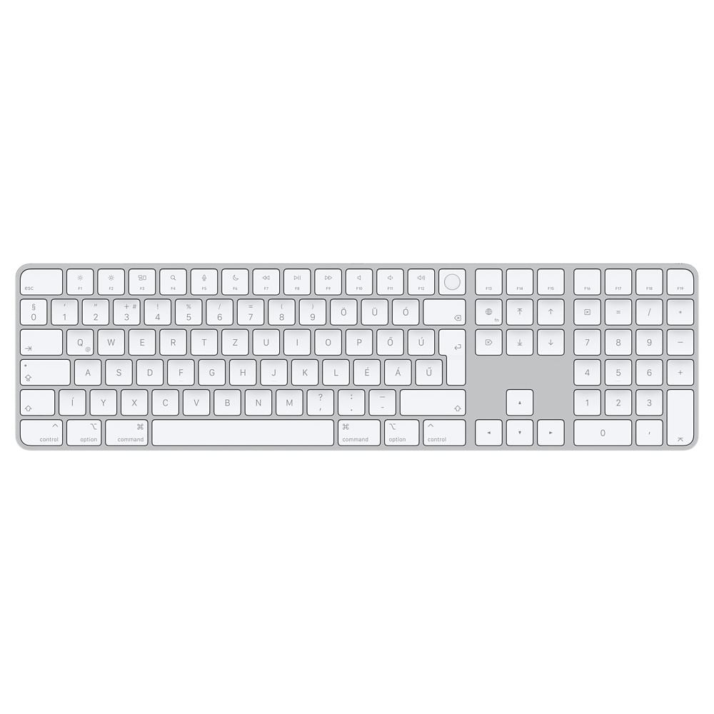 Apple Magic Keyboard billentyűzet Touch ID-val és számbillentyűzettel Apple chipes Mac-modellekhez (MK2C3MG/A)