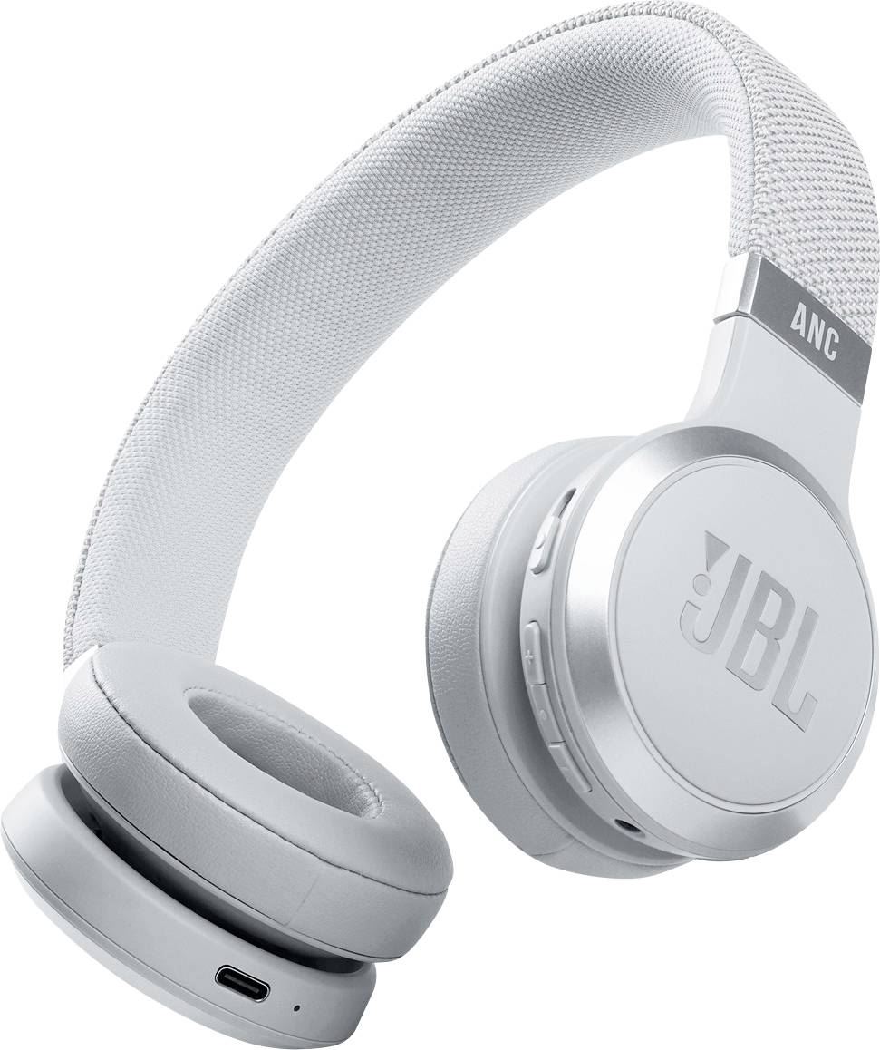 JBL LIVE 460NC Bluetooth fejhallgató fehér JBL LIVE 460NC Bluetooth fejhallgató fehér
