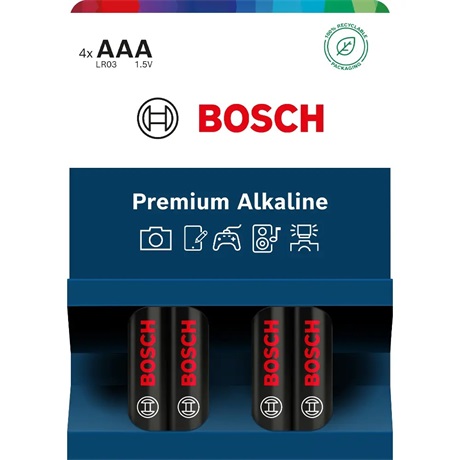 Bosch LR03PA4B/00 ELEM PREMIUM ALKALINE AAA 4-BLISZTER