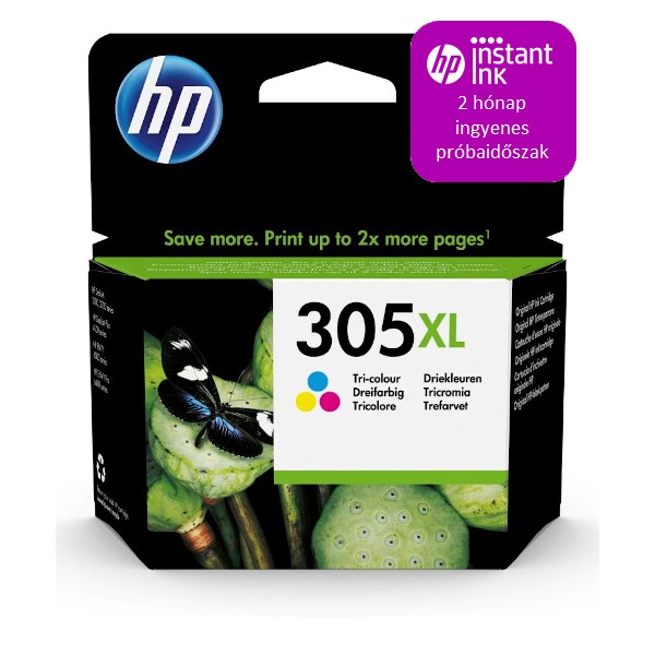 HP 305XL tintapatron színes (3YM63AE) HP 305XL tintapatron színes (3YM63AE)