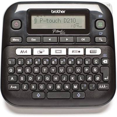 Brother P-touch D210 Feliratozó készülék Alkalmas feliratozó szalag: TZe 3.5 mm, 6 mm, 9 mm, 12 mm