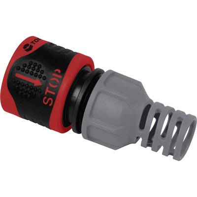 Tömlőcsatlakozó, műanyag, O13 mm (1/2), vízstopos, TOOLCRAFT 1561118 Tömlőcsatlakozó, műanyag, O13 mm (1/2), vízstopos, TOOLCRAFT 1561118