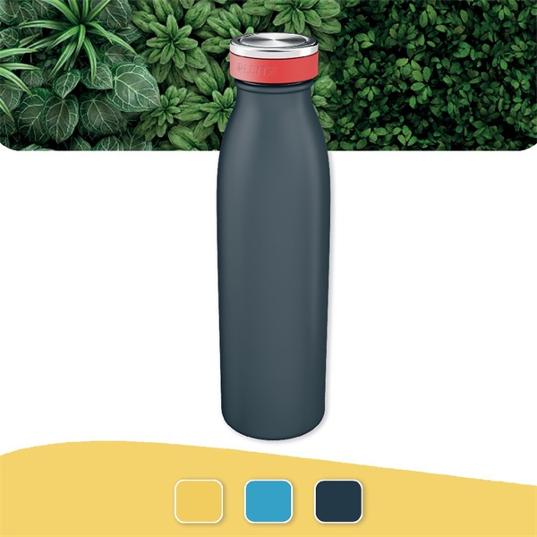 Termosz, fém, 500 ml, LEITZ "Cosy", bársonyszürke Termosz, fém, 500 ml, LEITZ "Cosy", bársonyszürke