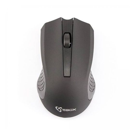 SBOX WM-373B Vezeték nélküli egér Fekete