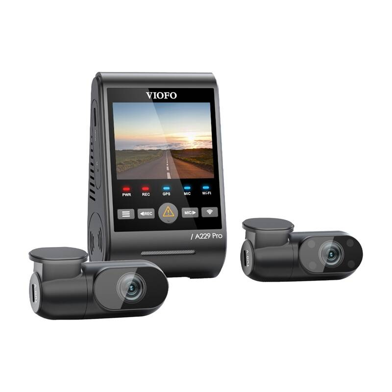VIOFO A229 PRO 3CH 4K + 2K + 1080P WiFi GPS