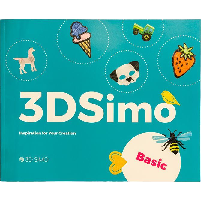 3D Simo alapszintű könyv 3D tollakhoz (angol) (G3D2009)